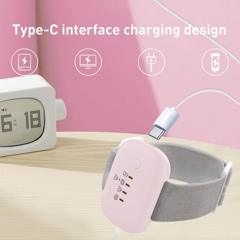 Yoicee Bedwetting Alarm for Boys Girls, Night Time Potty Training Alarm Whit 3 Working Modes, Highly Sensitive Moisture Sensor, USB Rechargeable – Stop Bedwetting Fast, Pink - Image 5